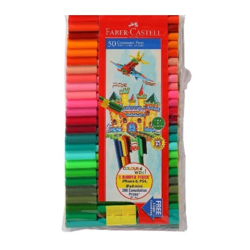 Faber-Castell 50 Connector Pens – 50 Shades –  – Colourful  Stationery Sellers