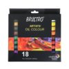 Brustro Artists' Oil Colour Set of 18 Shades